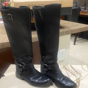 Dr. Scholl's Black Over the Knee Boots